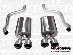 Chevrolet Corvette Exhaust System - Corsa Performance - C6 6.2L - Axle Back